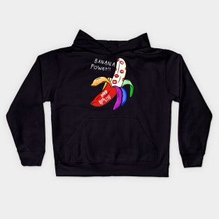 Banana Rainbow Kids Hoodie